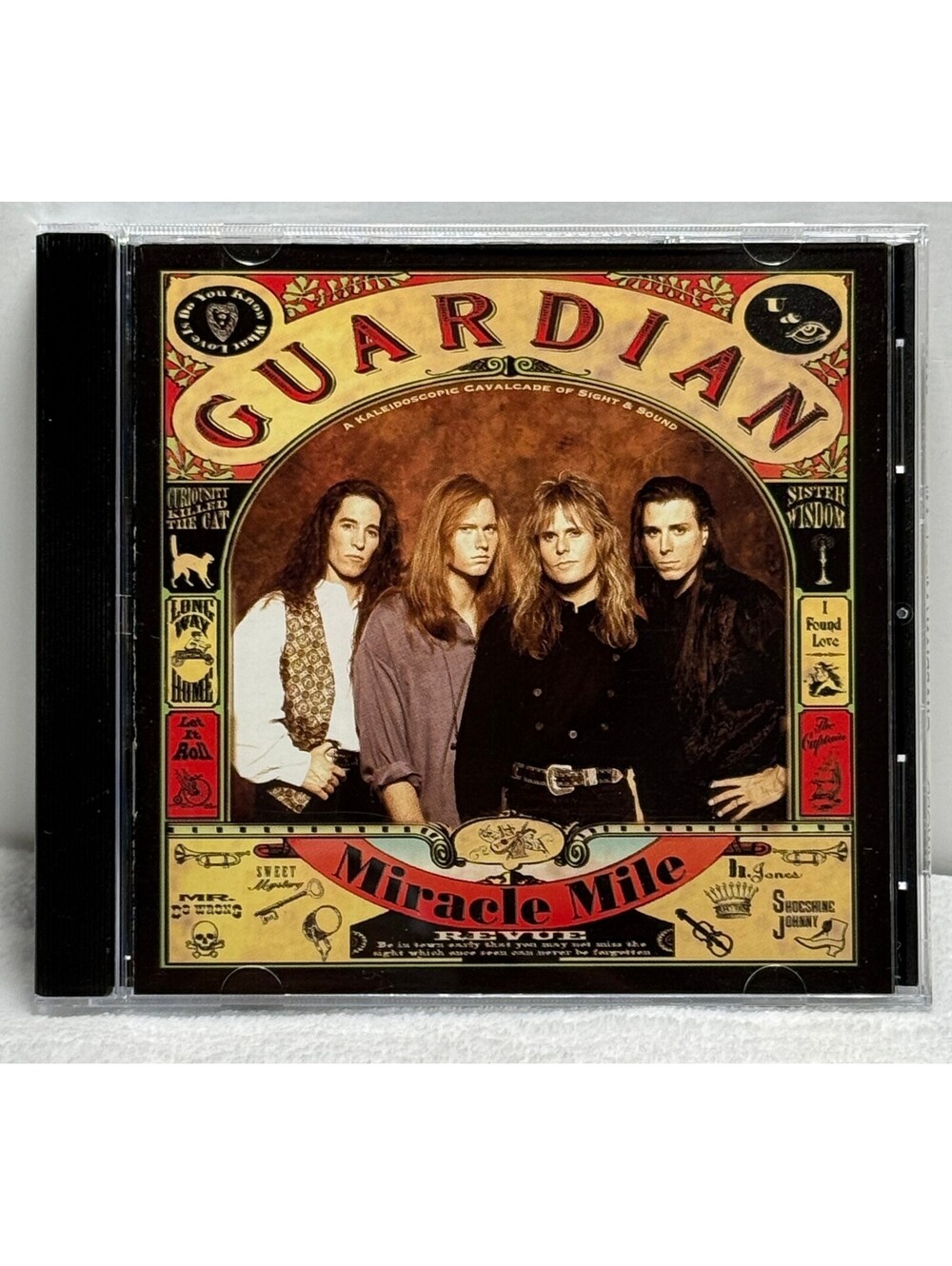 Guardian Miracle Mile CD 1993 Christian Hard Rock Metal Word Records Rare